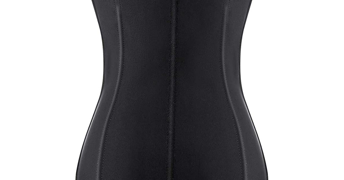 Tummy control girdle with back support